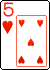 Five of Hearts